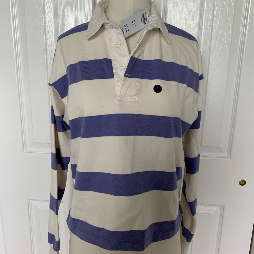 Brand New Cropped Abercrombie Polo